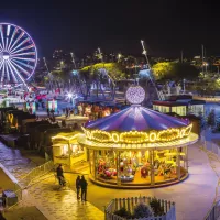 Noël, Pré-des-Pêcheurs©J. Bayle, service communication, mairie d'Antibes