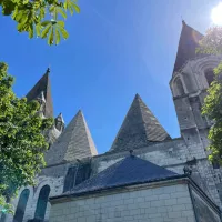 Eglise Saint-Ours de Loches. 