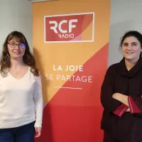 Isabelle Charpentier-Michenot, puéricultrice et Marie Lagarde, ergothérapeute, a l'origine du projet "Parents confiants". © RCF - Hugo Sastre.