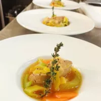 Le pot-au-feu de foie gras de Yanick Lenoir
