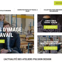 Capture d'écran Ateliers Pulsion Design