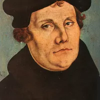 Martin Luther en 1529, par Lucas Cranach l'Ancien - Wikimédia Commons 