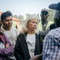 Marche solidaire pour les migrants, France. ©Alexandre CHELLALI/CIRIC