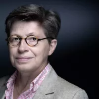 Sr Véronique Margron, présidente de la Corref (Conférence des religieux et religieuses de France), le 09/09/2021 ©JOEL SAGET / AFP