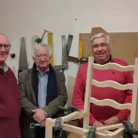 (de gauche à droite) Pierre, Jean-Michel Morel et Raphaël - © RCF Lyon (Didier Rodriguez)