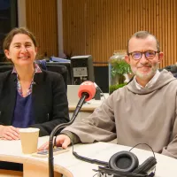 Marie-Laure Chaieb (à gauche), Élie Ayroulet - © RCF Lyon