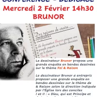 Brunor à La Procure ce 2 février 