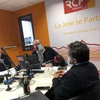 Jacques Gimard, le P.Lochet et Karim Djermani