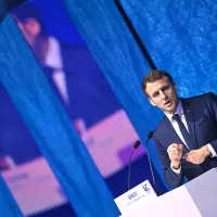 Emmanuel Macron au One Ocean Summit de Brest - ©Commission européenne / Christophe Licoppe