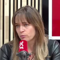 Sylviane Noël, dans les studios de RCF Haute-Savoie.