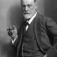 Sigmund Freud photographié par Max Halberstadt, vers 1921 ©Wikimédia commons