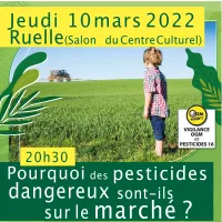 Conférence débat vigilance OGM ruelle 2022