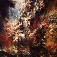 Peter Paul Rubens. La Chute des Anges rebelles. Alte Pinakothek, Munich, 1620.