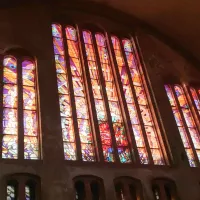 Vitrail de l'église du Sacré Coeur de Cholet © Diocèse d'Angers