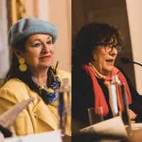 Nicole Faessel et Marie-Chantal Lhote (Photo : Lorents)