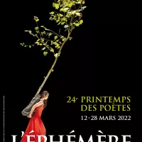 Affiche du printemps des poètes 2022