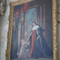 Détail de la chapelle Ste Jeanne de France.