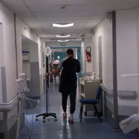 Hôpital à Bry-sur-Marne, le 21/01/2022 ©JULIEN DE ROSA / AFP