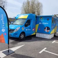 Le Bus de l'Orientation. ©RCF Haute-Savoie 