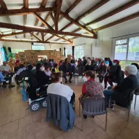 Dans le temple de Terre Nouvelle. DR