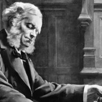 César FRANCK aux claviers de son orgue par Jeanne Rongier DÉTAIL