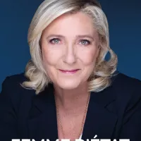 affiche officielle de campagne de Marine Le Pen