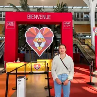 Maud in the place - © RCF Lyon