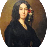 Portrait de George Sand par Auguste Charpentier (1838). © Wikipedia.