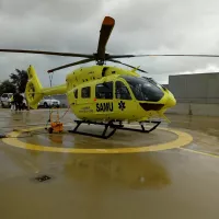 Le nouvel hélicoptère du CHU d'Angers - ©RCF Anjou