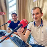 Flavien Miliat (à gauche) et Félix Berger - © RCF Lyon