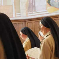 La communauté des Clarisses de Poligny compte 17 religieuses ©RCF / Amélie Gazeau
