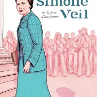 @ couverture de la BD "Simone Veil ou la force d'une femme"