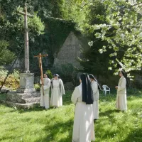 Le chemin de croix de la communauté des Clarisses à Poligny ©Monastère Sainte-Claire de Poligny