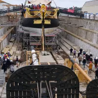 Visite de l'Hermione à Anglet