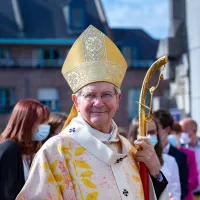 Mgr Laurent Ulrich (c) Brigitte Naye