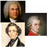 Bach, Mozart, Mendelssohn