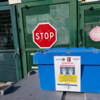 Des bornes de collecte sont placées un peu partout dans la métropole (Lions Orléans Les Tourelles) 