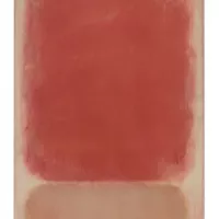  Mark Rothko (1903-1970), Red and Pink on Pink, vers 1953, Tempera on paper mounted on board with acrylic, 100.6 × 64.1 cm, Houston, The Museum of Fine Arts, Bequest of Caroline Wiess Law, 2004.53 © The Museum of Fine Arts, Houston / photo : Thomas R. DuBrock © 1998 by Kate Rothko Prizel & Christopher Rothko - ADAGP, Paris, 2022