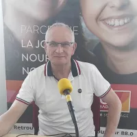 Lylian Lasnier, Président de la Banque Alimentaire du Cher. © RCF - Valérie Vaissière.