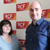 Mathilde Grattepanche et Yann Quéré, du site de podcasts business breton Plein Phare @ Christophe Pluchon, RCF 2022