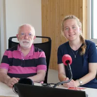 Jean-François Bau (à gauche), Victoria Didenko - © RCF Lyon