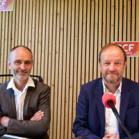 Jean-Christian Beaumont (à gauche), Frédéric Bonnichon - © RCF Lyon