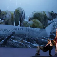 La vidéo vient compléter les tableaux de danses (©Patrick Berger)