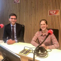 Maxime Caute et Célia Fradin - © RCF Lyon