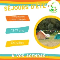 Des camps d'été organisés par le MRJC de l'Indre.