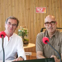 Xavier du Crest (à gauche), Pierre Martinez - © RCF Lyon