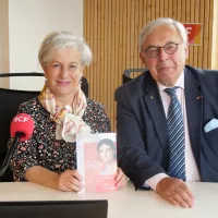 Marie Guyon (à gauche), Jean Étévenaux - © RCF Lyon