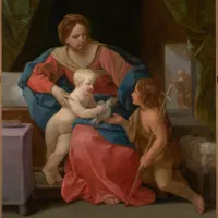 Vierge à l'Enfant avec Jean-Baptiste (Guido Reni, v1640) ©Getty museum