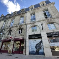 Immeubles menacés d'effondrement sur la place Gambetta (Bordeaux)