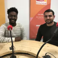 Djilan Soulé, créateur de MasterCV, et Raphaël Dempure, directeur des programmes de l'Accélérateur M 